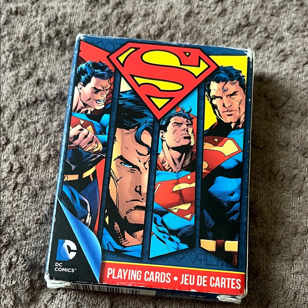 DC Comics Superman Playing Cards